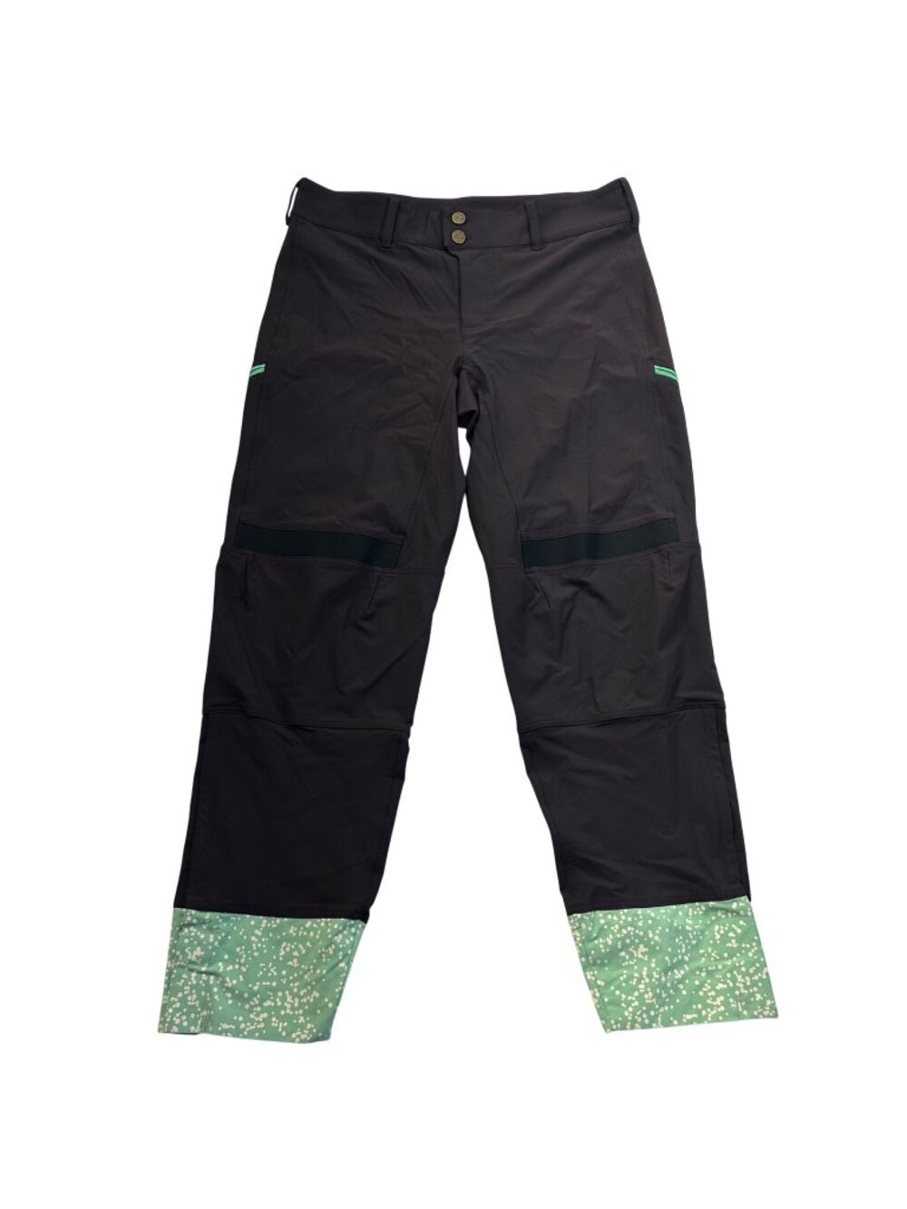 Wild Rye Freyah Womens Mountain Bike Pants Size 14 Gray Green Cycling Trail